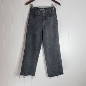 ❗️4/$20 Wild Fable High Rise Skater Jeans Raw Hem Black Size 00